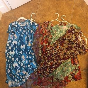 Lot of 5, size 10 Scarlett lularoe dresses